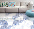 Aleotti Blue Polished Marble Effect Porcelain Wall & Floor Tile 60 x 120 (cm)