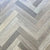 Homes & Floors Herringbone Oak Wood Flooring Staggered Grey 14 x 90 x 450 (mm)