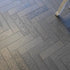 Oxford Herringbone Dark Grey Oak Wood Flooring 18 x 80 x 300 (mm)