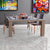 Falquon Carrera Marble White Tile High Gloss Laminate Flooring 8mm D2921